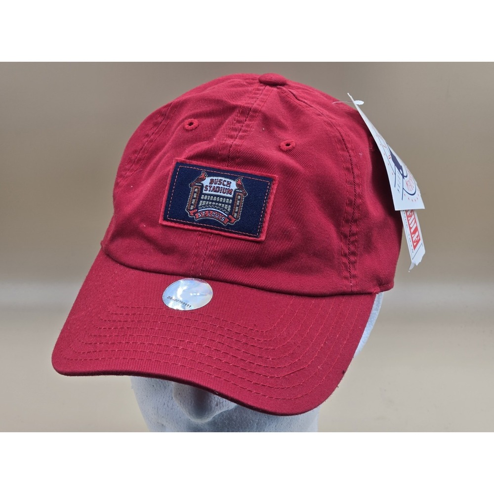 MLB St. Louis Cardinals 2006 New Busch Stadium Inaugural Adj. Hat‎ Cap NWT NEW
